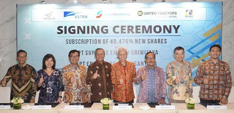 EPN Anak Usaha United Tractors Ambil Alih 40,47 Persen Saham Supreme Energy Sriwijaya