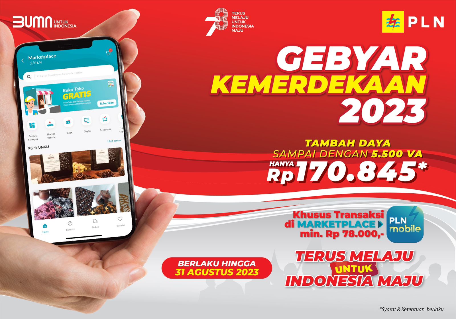 Promo Tambah Daya Listrik PLN Diserbu Hampir 30.000 Pelanggan Dalam Sepekan