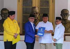 Di Museum Naskah Proklamasi, Golkar dan PAN Nyatakan Dukung Prabowo Nyapres