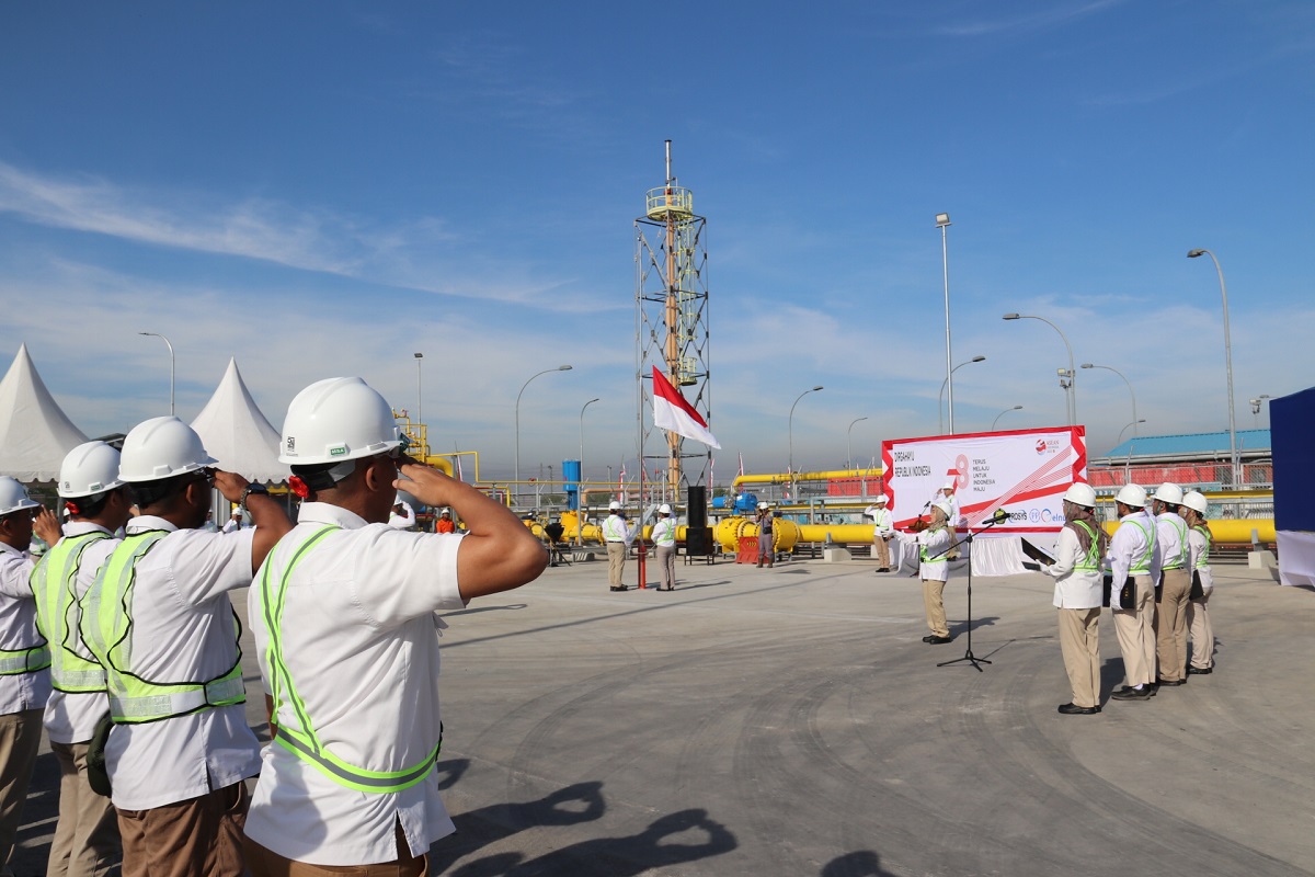 Status Pipa Cisem I 'Ready for Gas In' di HUT RI ke-78