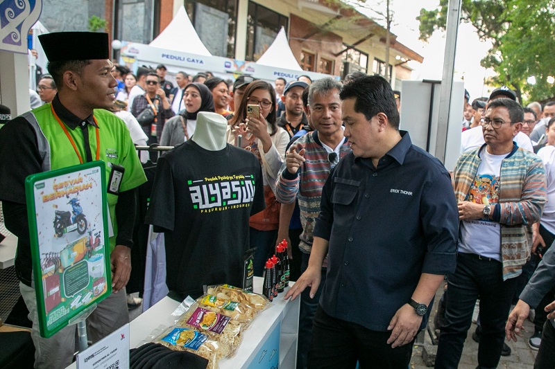 Menteri BUMN Erick Thohir Hadiri Pesta Rakyat Simpedes BRI, 20.000 Orang Semarakkan Pesta