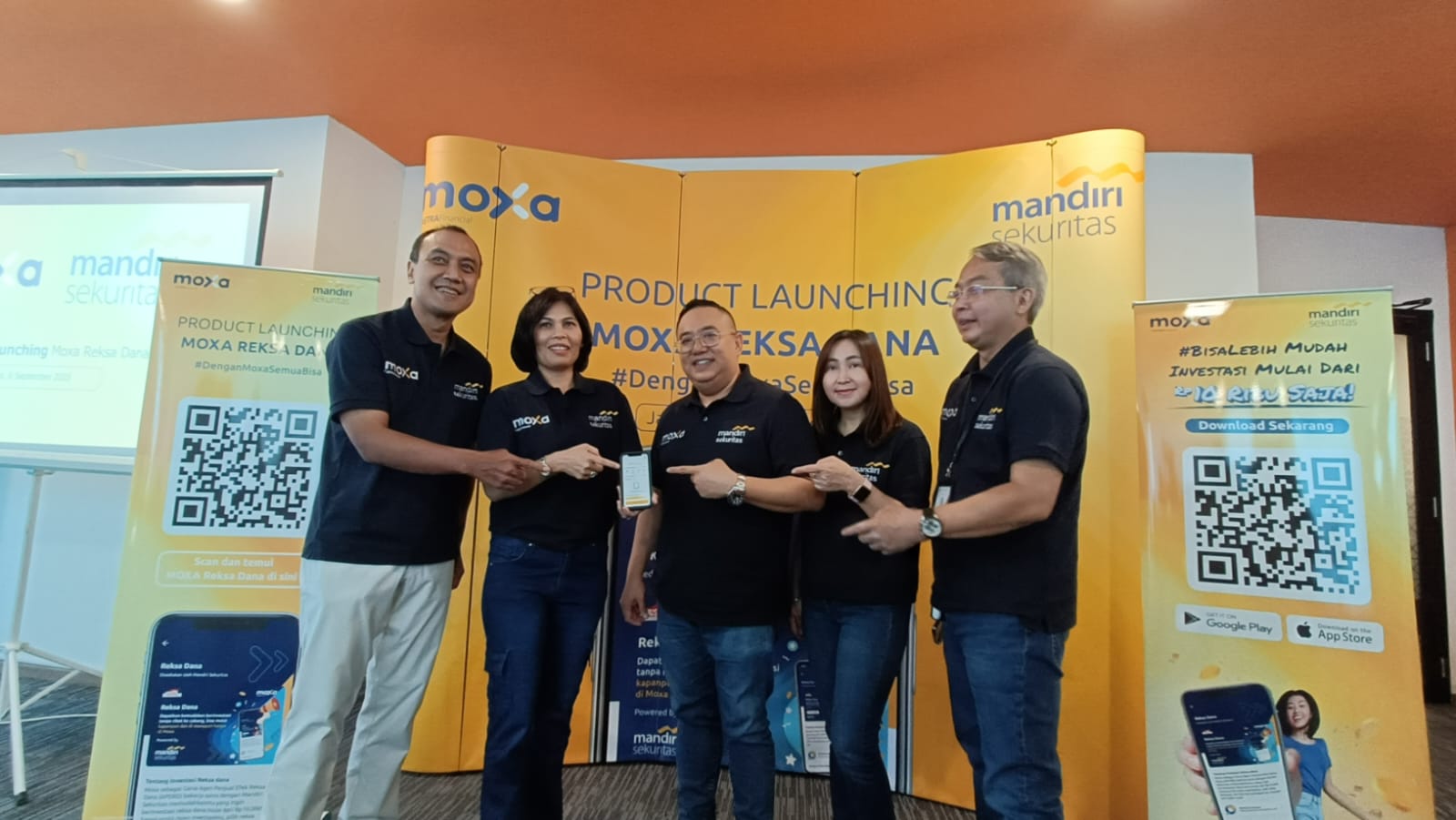 PT Astra Kreasi Digital (Moxa), bagian dari Astra Financial, berkolaborasi dengan PT Mandiri Sekuritas (Mandiri Sekuritas), hadirkan layanan investasi reksa dana di Moxa. dok. ist/ Moxa dan Mandiri Sekuritas Tawarkan Produk Investasi Reksa Dana dengan Berbagai Promo