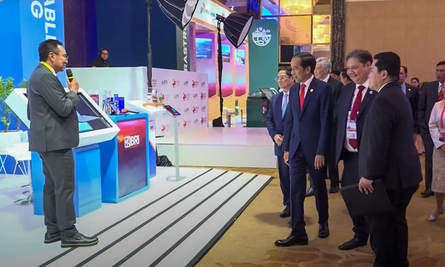 Kepala Negara ASEAN Simak Showcase Ekosistem Sustainable & Innovative Financing BRI