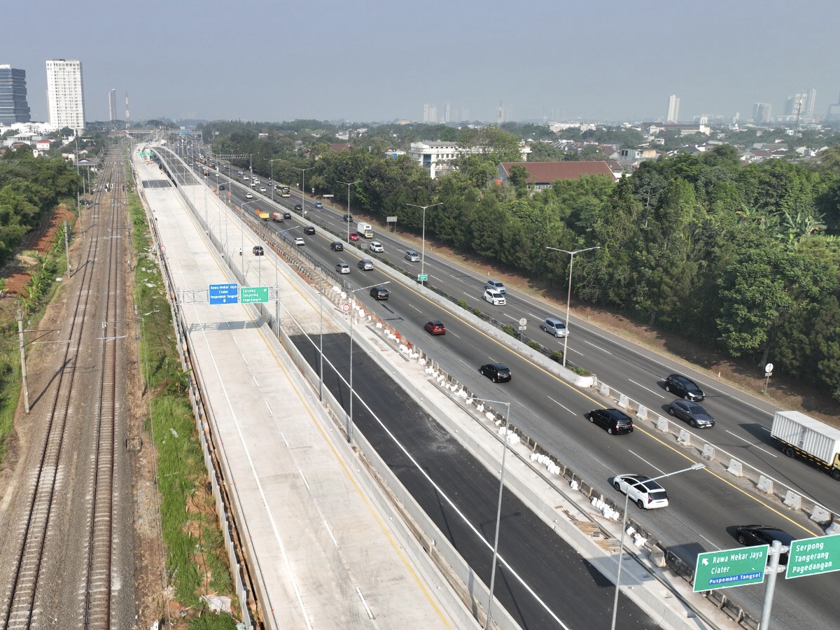Tuntas! Entitas Nusantara (META) Operasikan KM 10 Tol Ruas Pondok Aren-Serpong