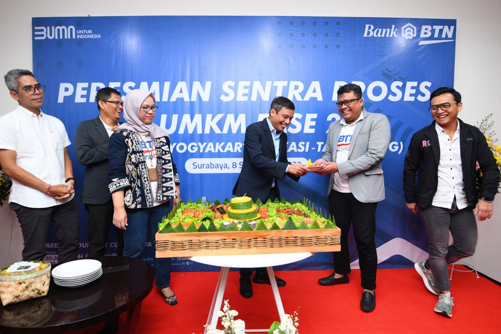 Fokus Pengembangan UMKM, Bank BTN Resmikan Sentra Proses UMKM