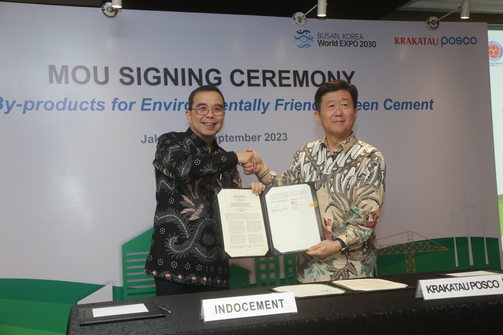 Gandeng Krakatau Posco, Indocement (INTP) Genjot Pasokan Semen Ramah Lingkungan