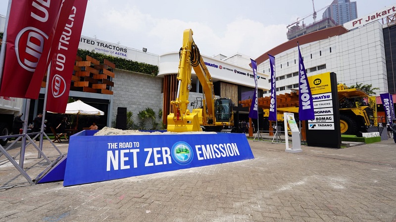 United Tractors (UNTR) Perkenalkan New 20 Ton Class Electric Excavator