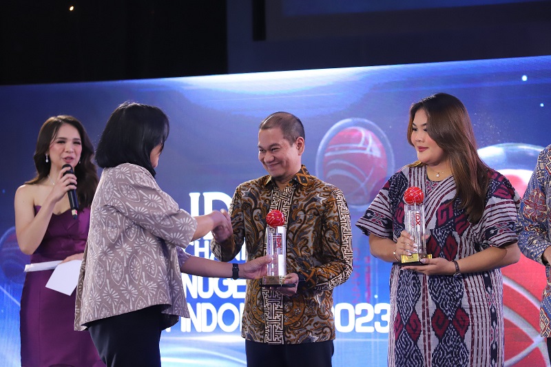 Tranformasi Digital Sukses, BRI Raih Special Award di Ajang ICAII 2023