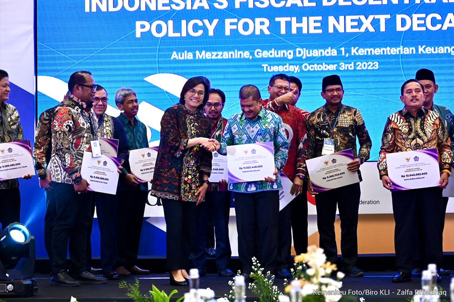 Pemerintah Kucurkan Insentif Rp4 Triliun Untuk Daerah yang Sukses Redam Inflasi