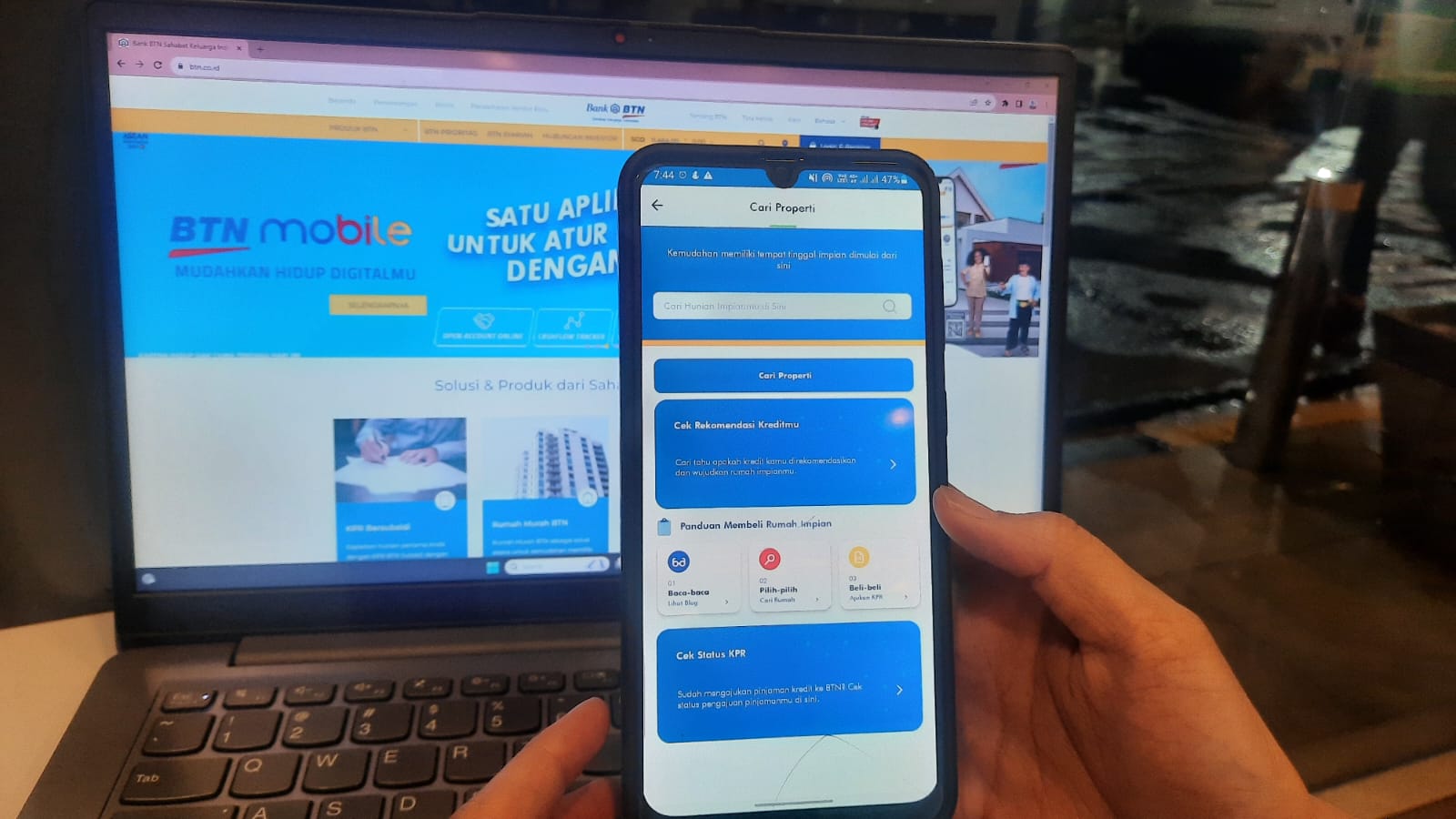 PT Bank Tabungan Negara (Persero) Tbk. (BBTN), atau Bank BTN, terus meningkatkan layanan Super Apps BTN Mobile. dok. ist. Mudahkan Nasabah Cari Rumah Hingga Ajukan KPR, Segera Akses Super Apps BTN Mobile