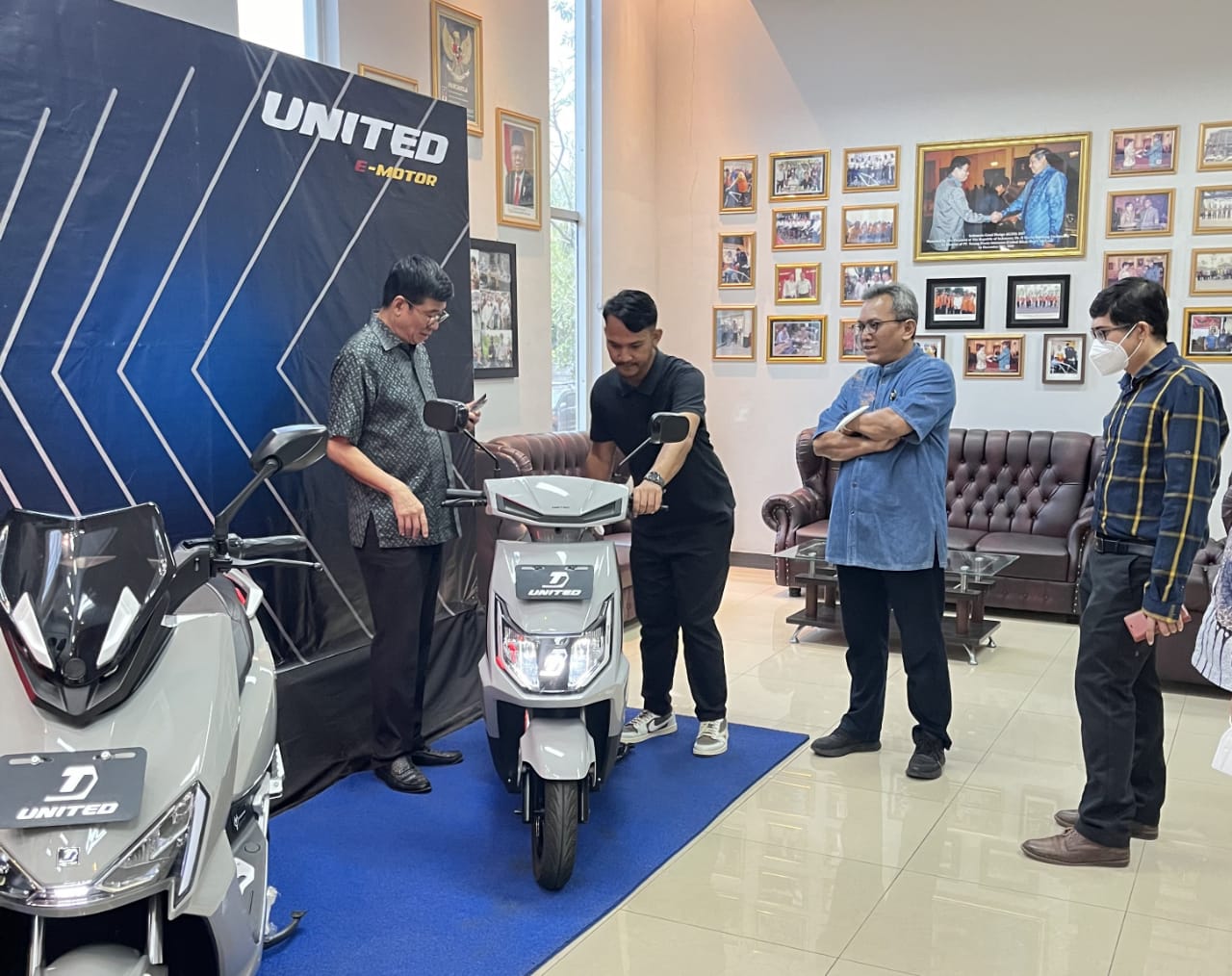 Pabrik United E-Motor, di Bogor, Jawa Barat. dok. ist. Keren! United E-Motor Bagikan Kabar Baik, Siapkan Pabrik Baterai EV