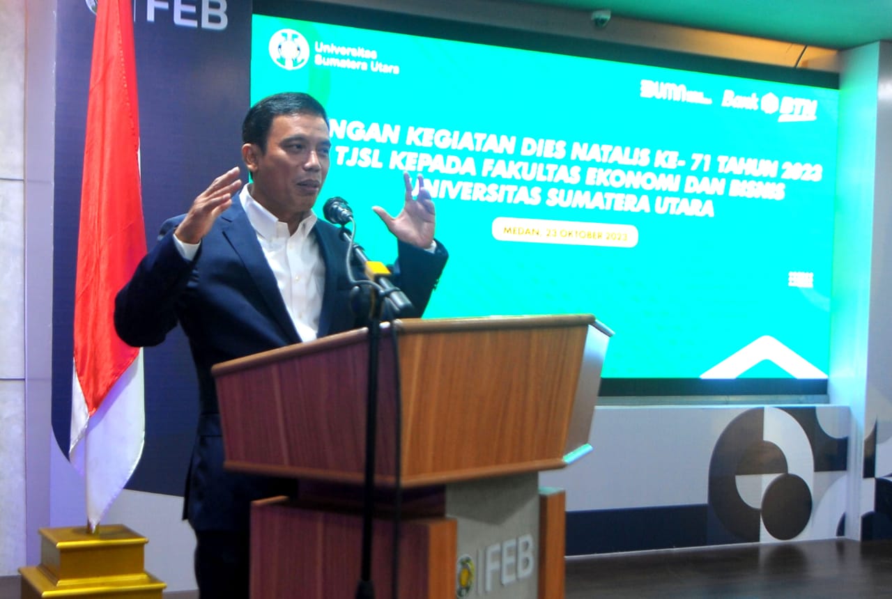 Direktur Utama Bank BTN Nixon LP Napitupulu. dok. ist. Perluas Potensi Bisnis di Sumatera Utara, Bank BTN Siap Pendanaan dan Salurkan Kredit