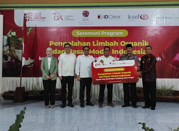 Pasar Modal Indonesia Dukung Pengolahan Limbah Organik di Magelang