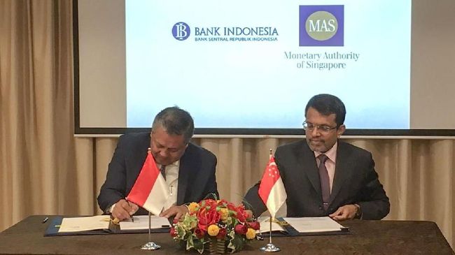 BI dan Otoritas Moneter Singapura Sepakat Perpanjang Kerja Sama Keuangan