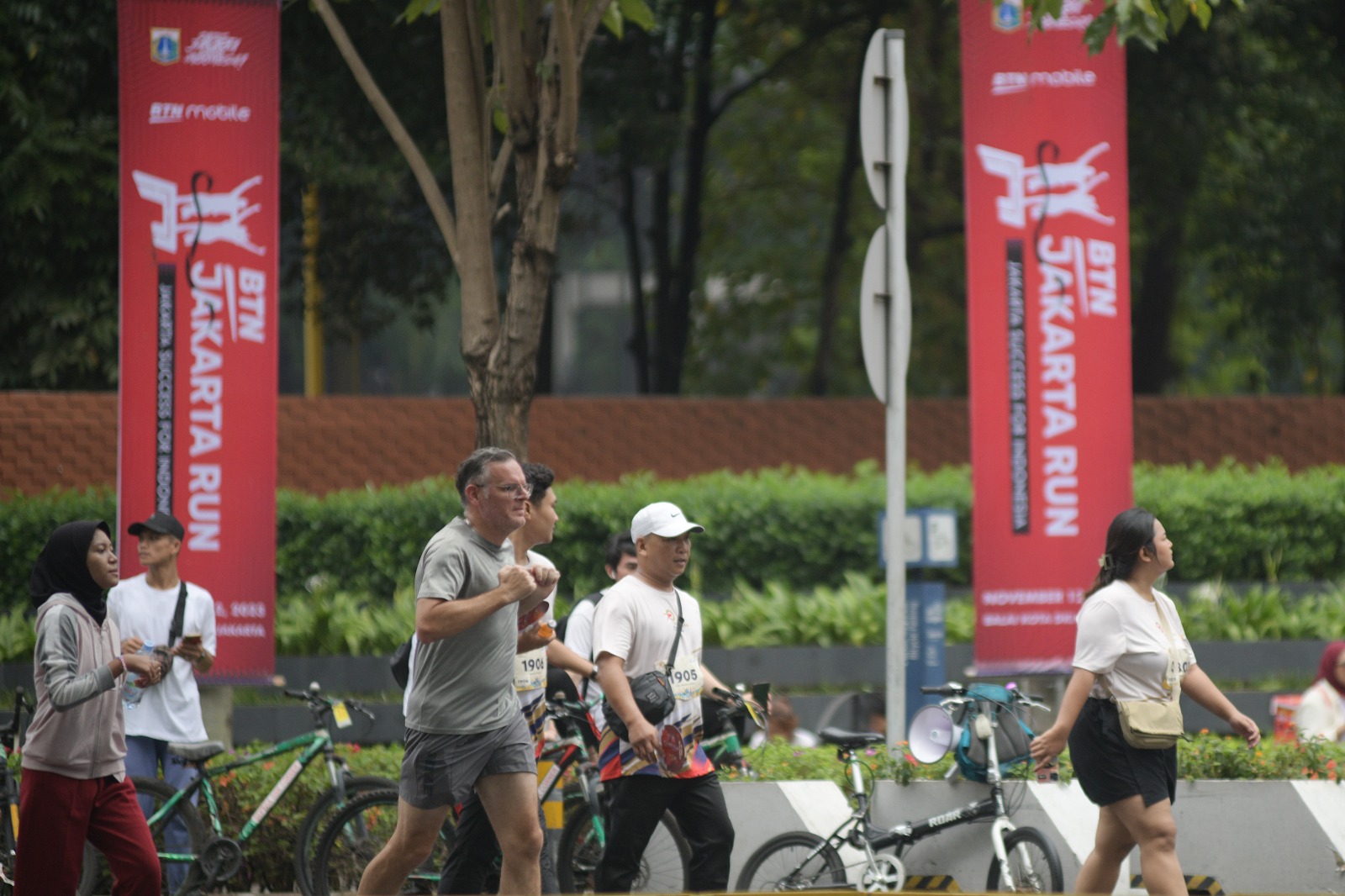 Ilustrasi Ajang BTN Jakarta Run 2023, Minggu 12 November 2023, menarik minat pelari mancanegara. dok. ist. 115 Pelari dari 21 Negara Siap Meriahkan BTN Jakarta Run 2023
