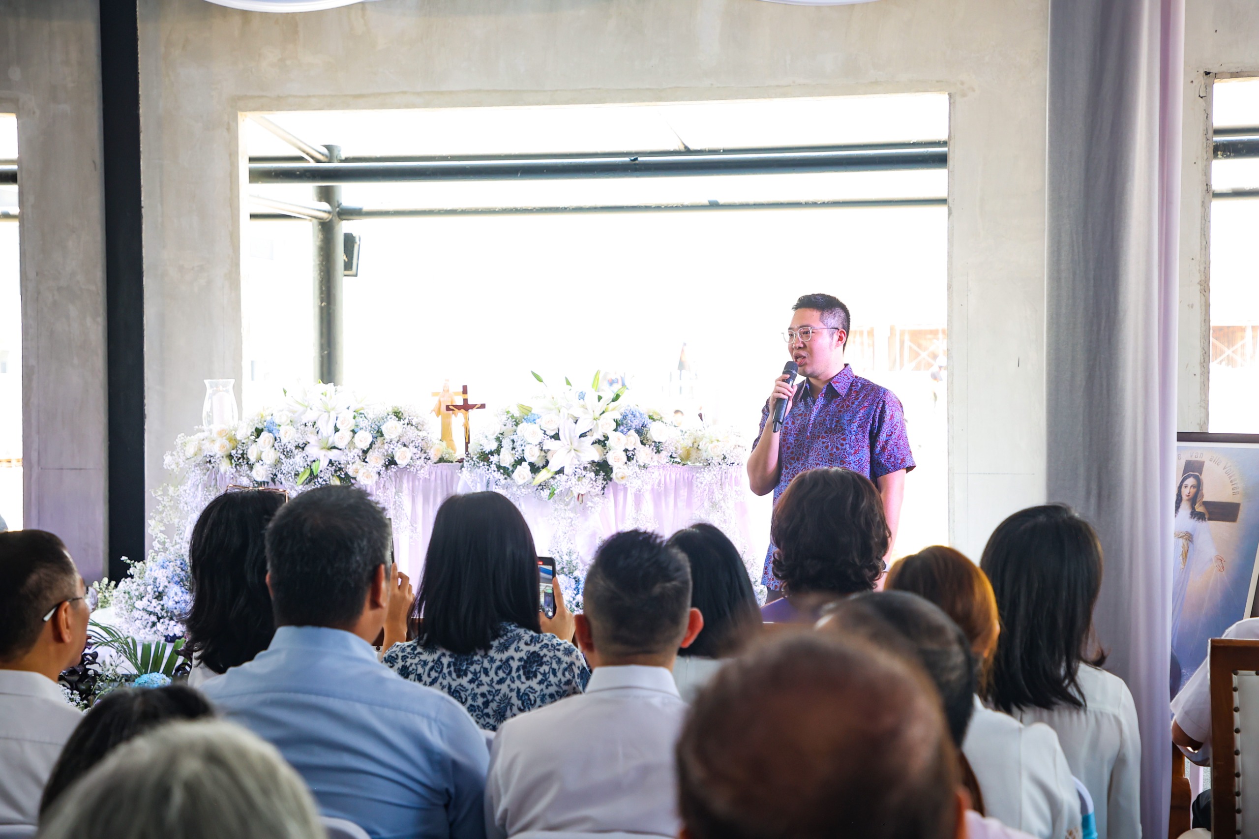 Misa Pemberkatan Penyelesaian Atap, Taman Doa Our Lady of Akita Osaka PIK2 Segera Rampung