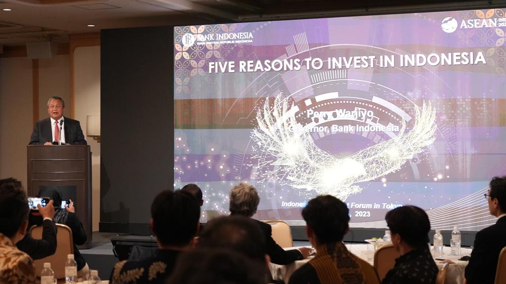 Gubernur BI Sebut Lima Alasan Pengusaha Jepang Layak Investasi di Indonesia