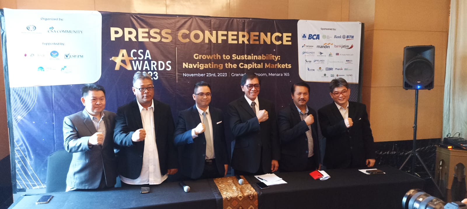 Bertema Growth to Sustainability Navigating The Capital Market, 45 Emiten Raih CSA Award