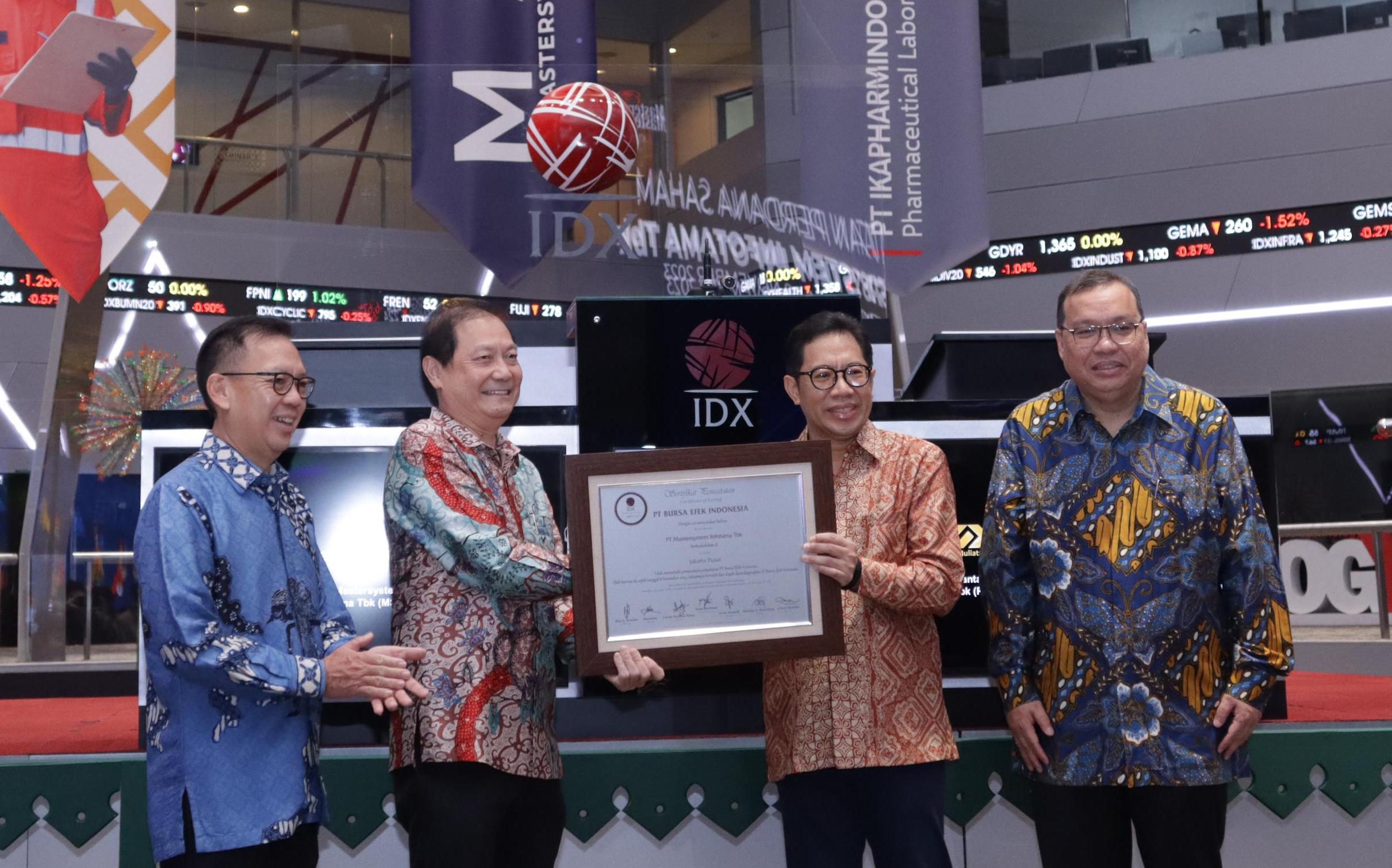 Layanan Cloud Tinggi, Kuartal III-2023 Pendapatan Mastersystem (MSTI) Tembus Rp2,28 T