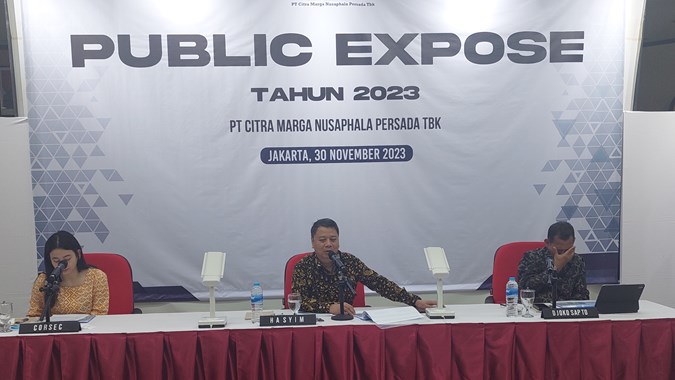 Citra Marga (CMNP) Targetkan Pendapatan Rp3,9 T di 2024
