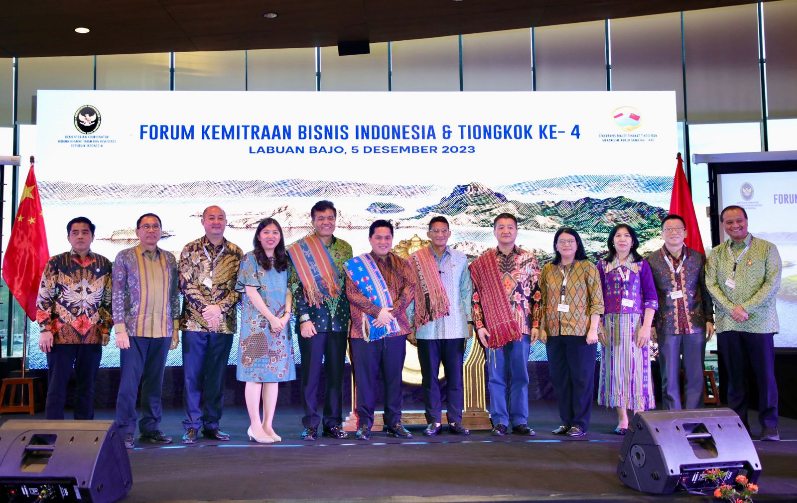 Erick Sebut Sudah 43 Bulan Perdagangan dan Investasi Indonesia dengan China Surplus