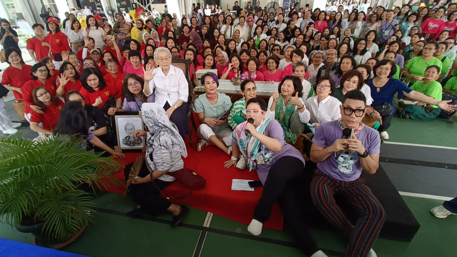 Sekolah Santa Ursula Jakarta menggelar Homecoming atau reuni keluarga besar sekolah Santa Ursula Jakarta, Sabtu (9/12/2023). dok. ist. Homecoming 165 tahun Sekolah Santa Ursula Jakarta, 9 Desember Pertemukan 2.500 Alumni