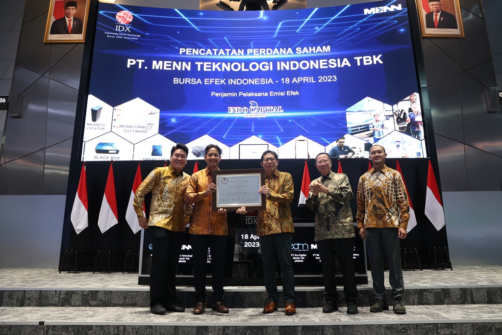 Kompak! Duet Pengendali Menn Teknologi Lepas 42,9 Juta Saham MENN Rp15 per Lembar