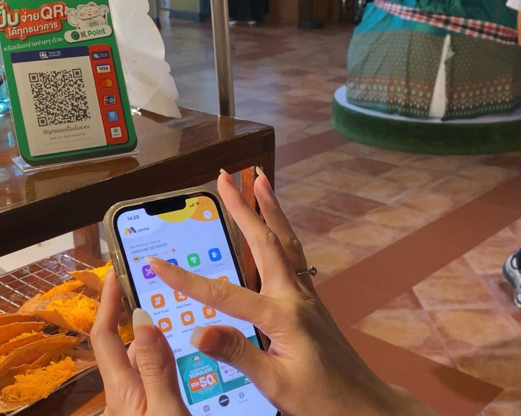 Transaksi QRIS Antarnegara via M-Smile (MEGA), Cek Ini Keunggulannya