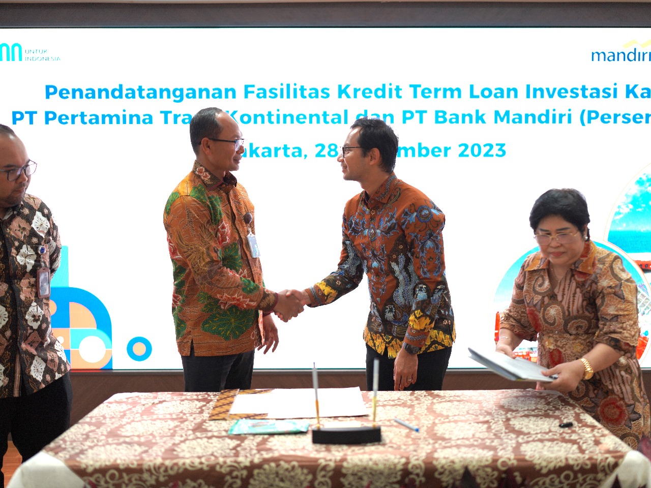 Bank Mandiri (BMRI) Kucurkan Kredit Rp279,27 Miliar ke Pertamina Trans Kontinental (PTK)