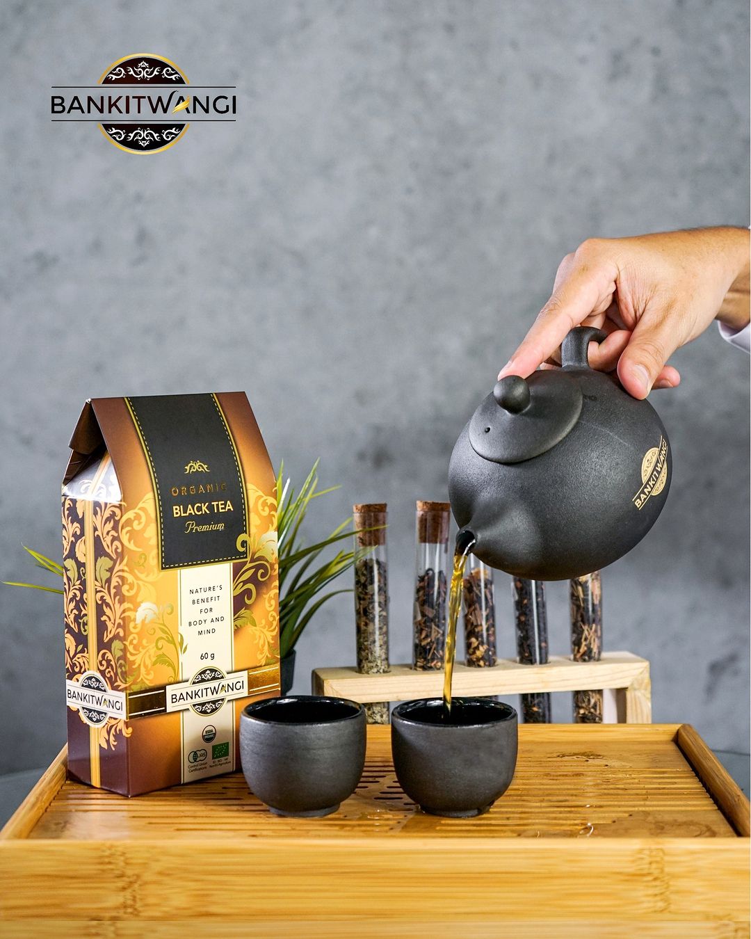 PT Hasta Kencana Jaya (Grup) yang membawahi PT Bukit Sari, produsen Bankitwangi, memperkenalkan produk teh organik premium di Indonesia. dok. ist. UMKM EXPO(RT) BRILIANPRENEUR: Teh Organik Bankitwangi Kian Dikenal, Jajal Pasar Lebih Luas