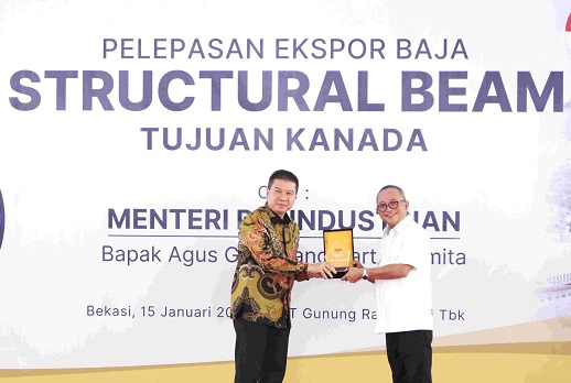 Baja Struktur dari Bekasi Diekspor ke Kanada, Nilainya Tembus USD2 Juta