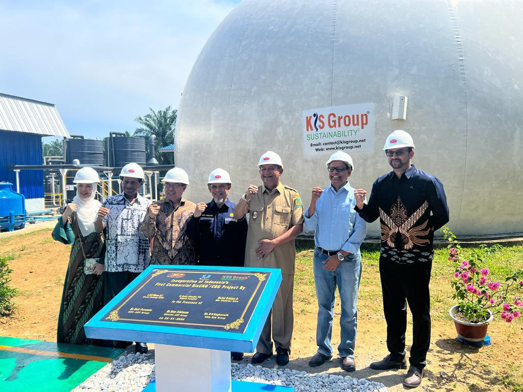 Pabrik Biomethane Komersial Pertama di Indonesia Resmi Beroperasi