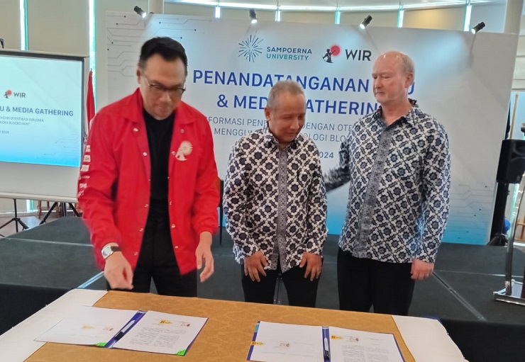 WIR Asia (WIRG) Gandeng Sampoerna University Pelopori Ijazah Berbasis Blockchain
