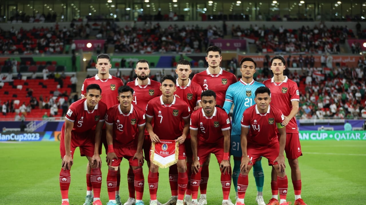 Timnas Indonesia hadapi Australia dalam babak 16 besar Piala Asia 2023, Minggu (28/1/2024). dok. PSSI Hadapi Australia di Piala Asia 2023, Kita Berharap Timnas Indonesia Beri Kejutan Besar
