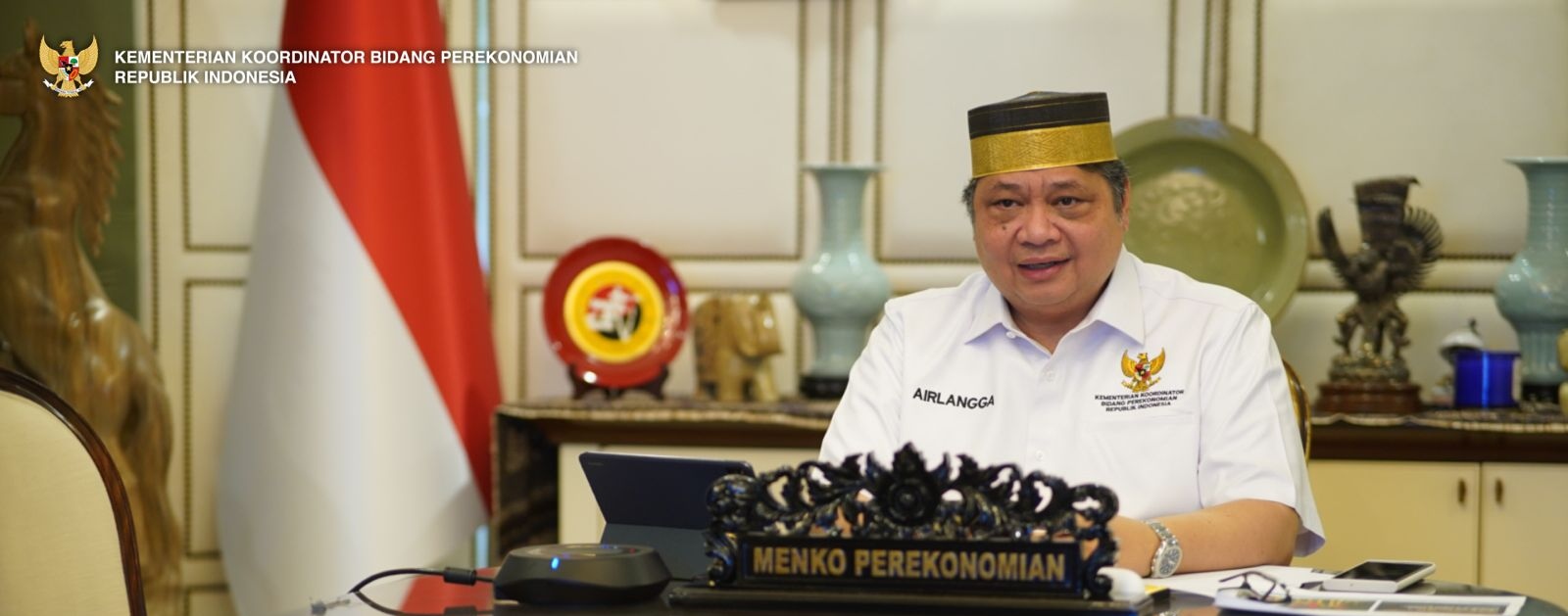Menko Perekonomian Airlangga Hartarto. dok. Ekon.go.id. Capai Target Inflasi 2024, Menko Ekonomi Ungkap TPIP Perkuat Ketahanan Pangan