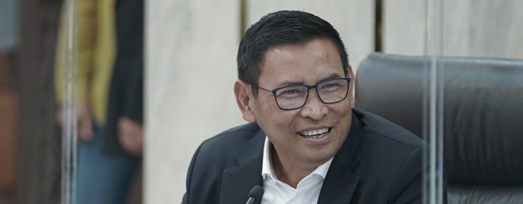 Wakil Direktur Utama BRI Catur Budi Harto. dok. BRI. Berkat Program BRInita, Kelompok PKK Rawa Barat Sukses Budidaya Hidroponik dan Ikan Nila