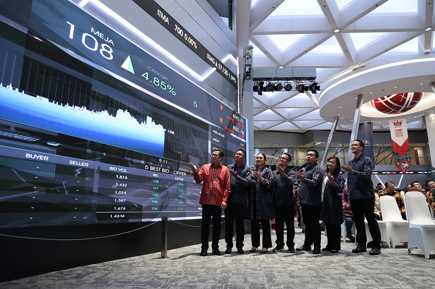 Harta Djaya Karya (MEJA) Resmi Melantai di BEI, Sahamnya Naik 9,7 Persen