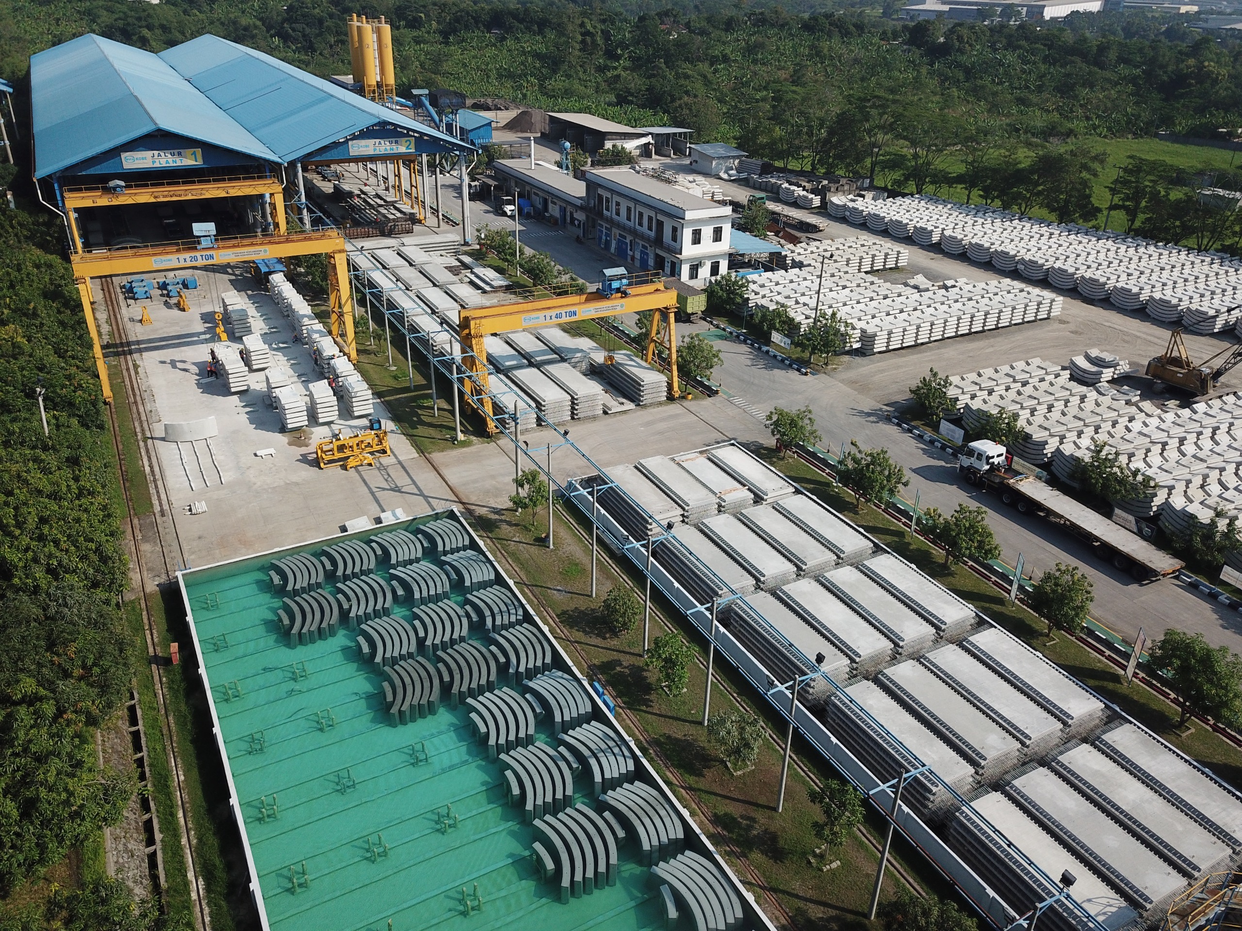 Anak Usaha Wika Beton (WTON) Produksi Tunnel Untuk MRT