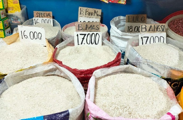 Harga Beras Juga Dorong Kenaikan Indeks Harga Perdagangan Besar