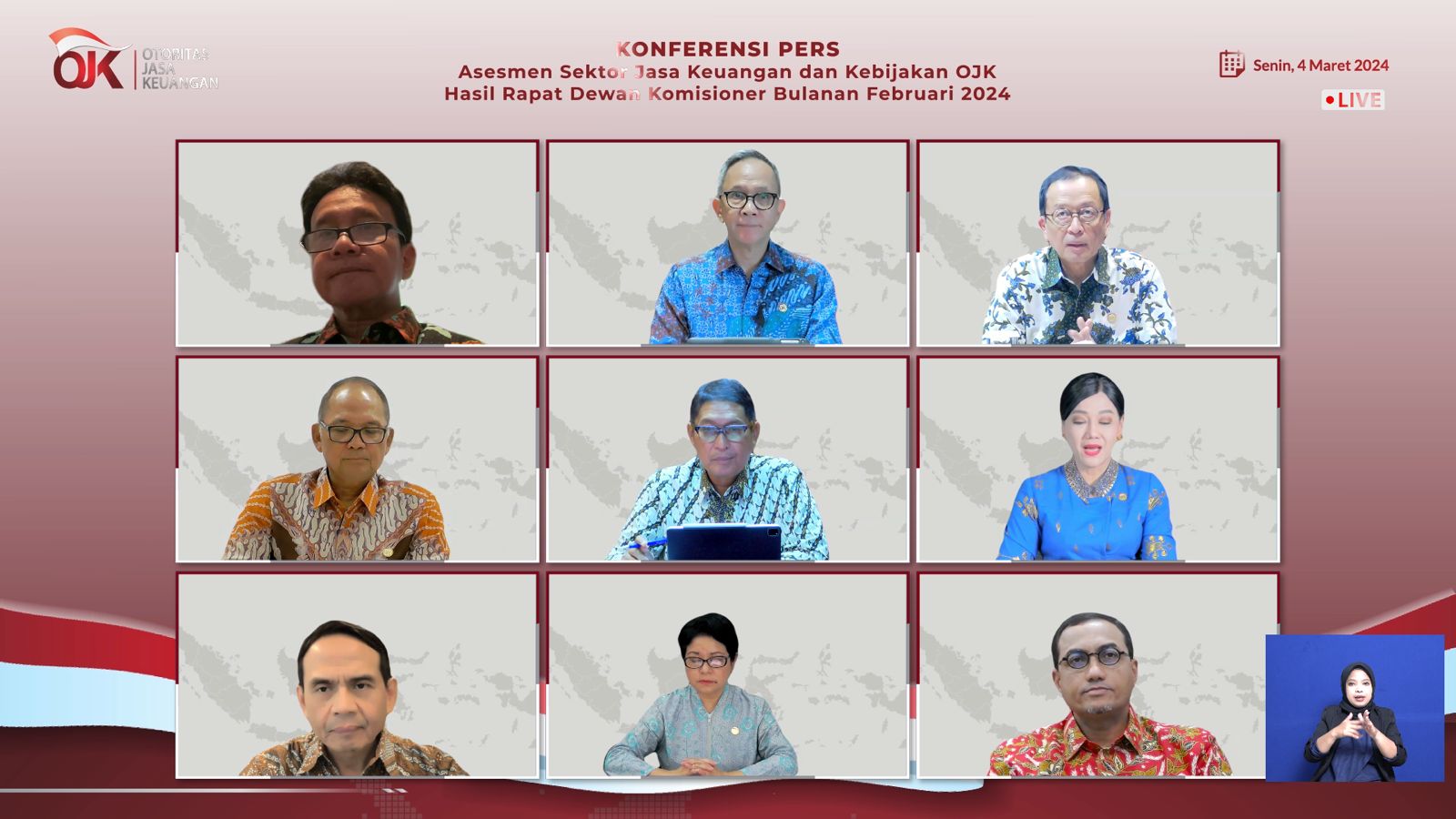 Februari 2024, Stabilitas Sektor Jasa Keuangan Tetap Terjaga