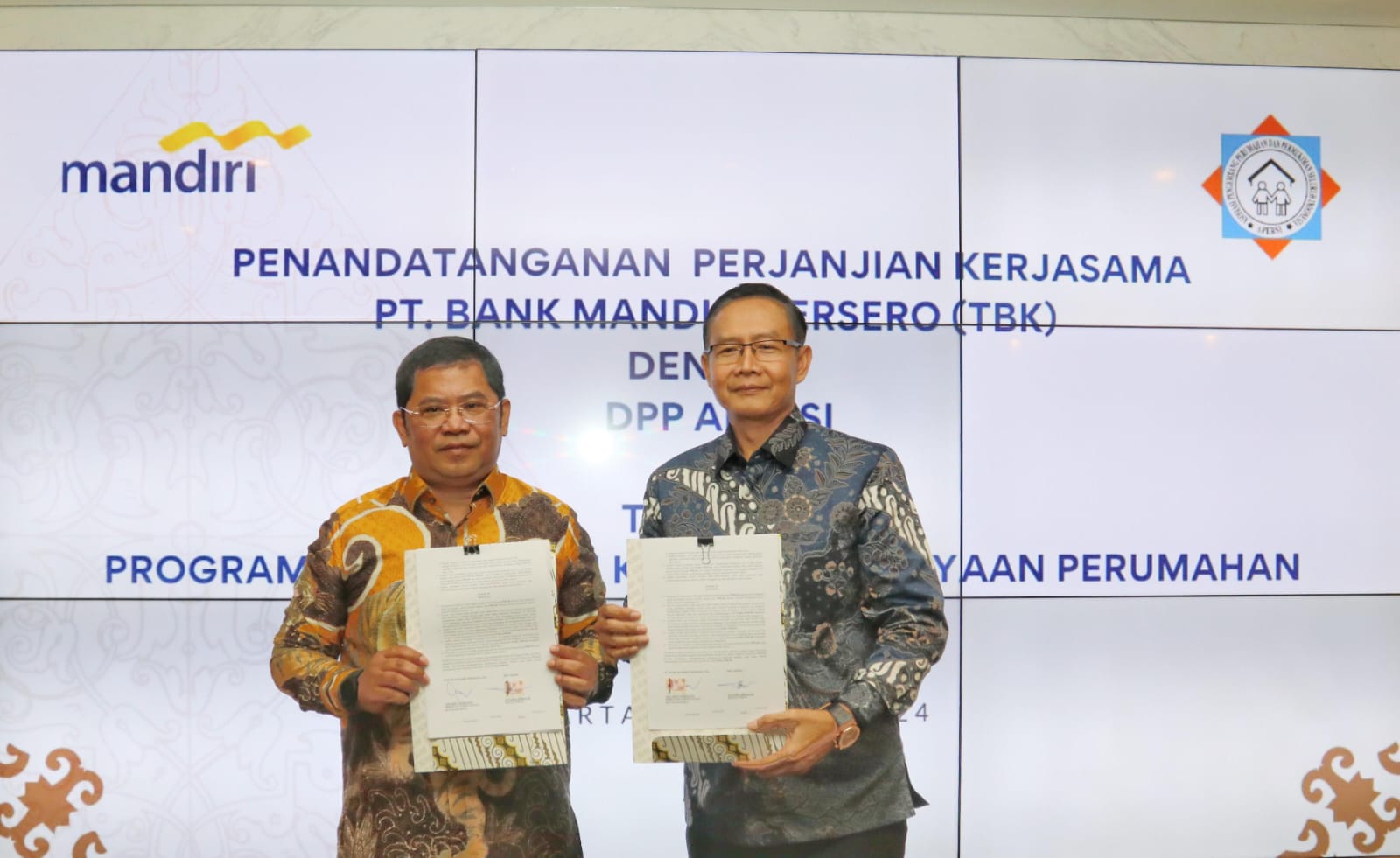Bank Mandiri (BMRI) Gandeng APERSI Permudah Kepemilikan Hunian