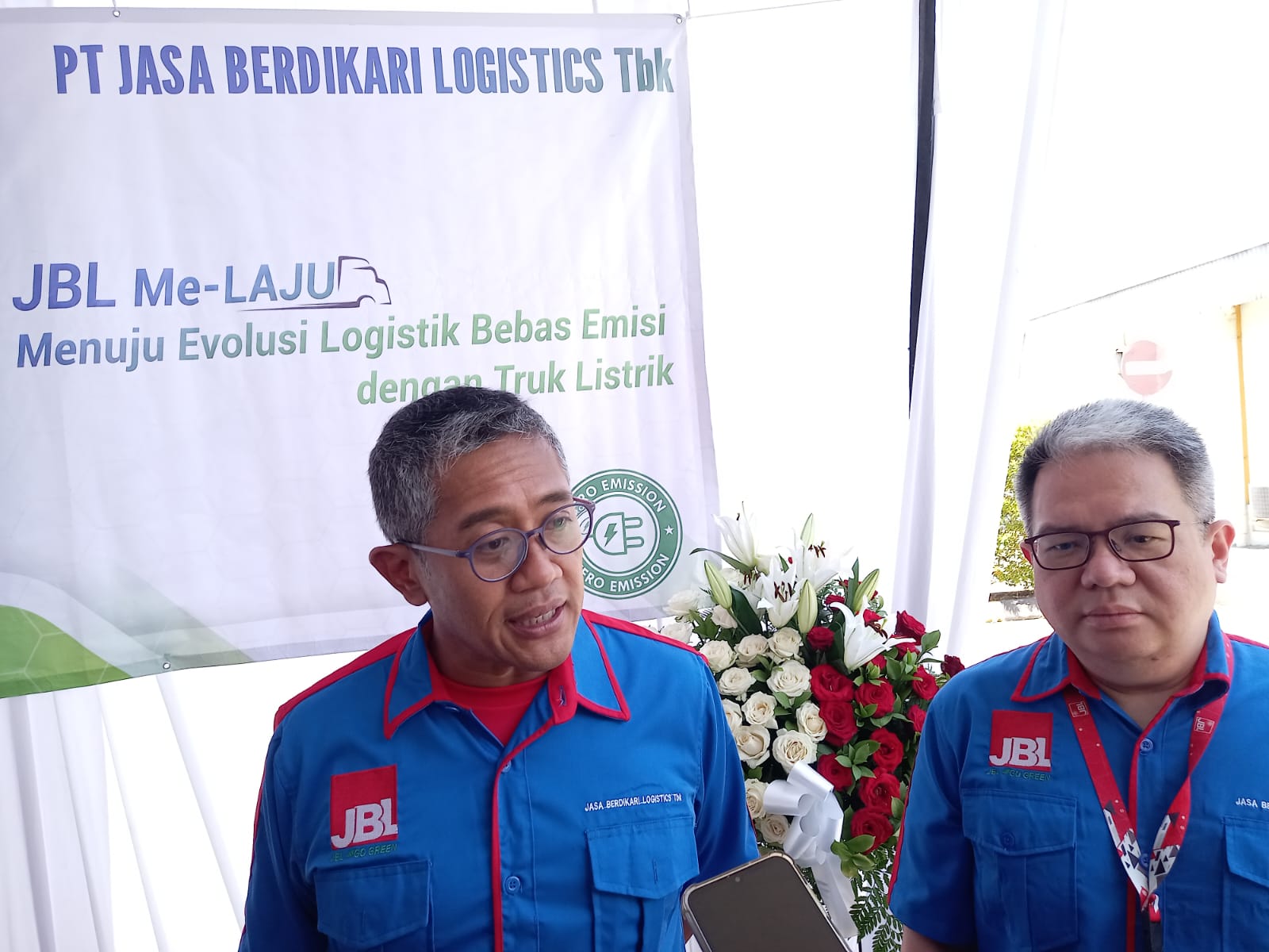 Manjakan Mitra, Jasa Logistics (LAJU) Gunakan Armada Truk Listrik