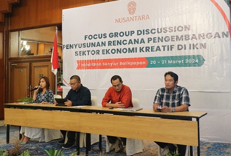 Otorita IKN Diskusikan Pengembangan Ekraf dengan Pelaku Ekronomi