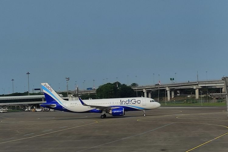 Pariwisata Pulih, Tiba Penerbangan Perdana IndiGo Rute India-Bali