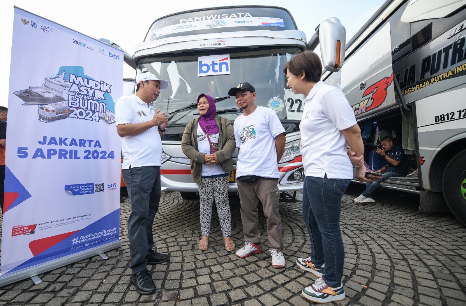 Lebaran 2024, Bank BTN (BBTN) Berangkatkan 2.000 Pemudik