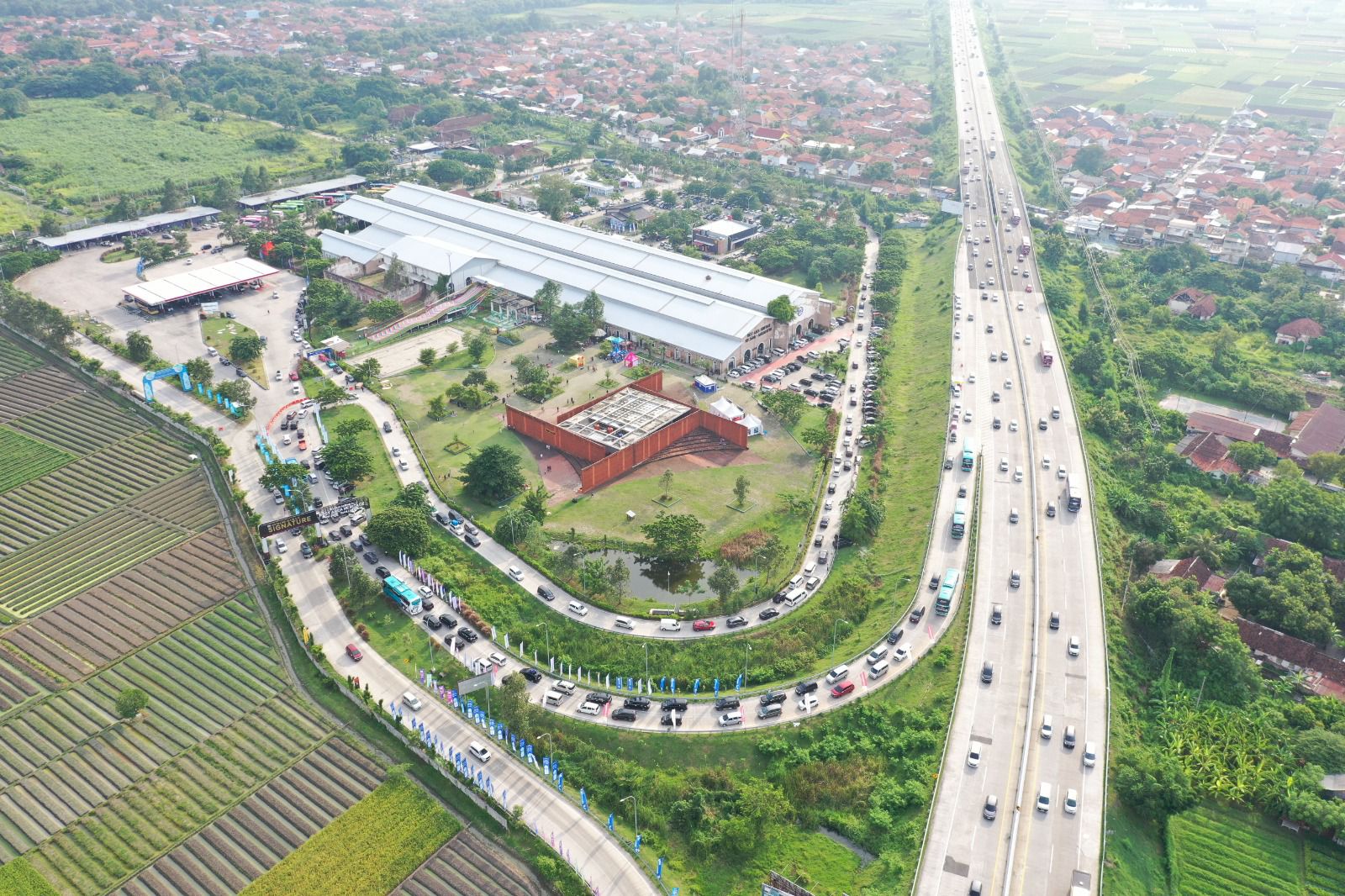 Dongkrak Ekonomi, Rest Area Heritage Banjaratma Tampung 200 Booth UMKM
