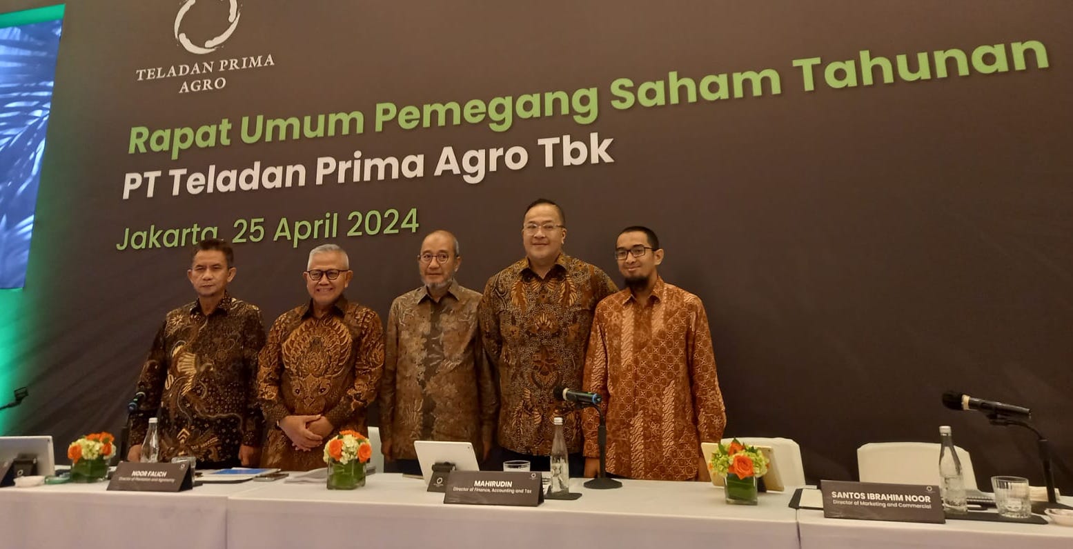 Teladan Agro (TLDN) Sebar Dividen Rp158 Miliar, Ini Jadwalnya