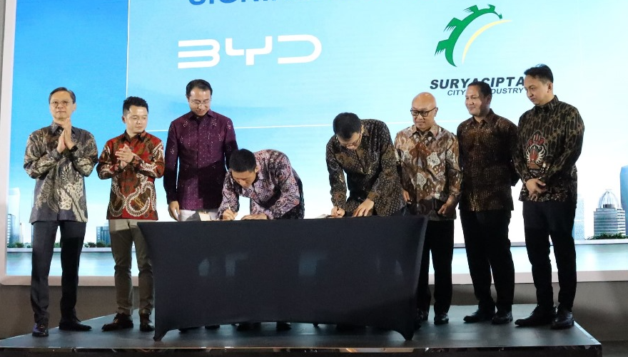 Kembangkan Ekosistem EV, BYD Bangun Pabrik di Subang Smartpolitan