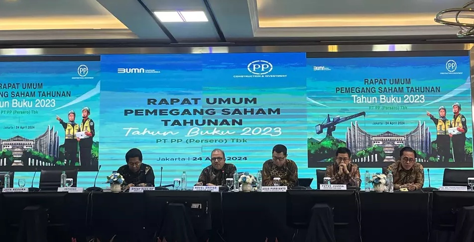 Melejit 176 Persen, PTPP Kuartal I-2024 Serok Laba Rp94 Miliar