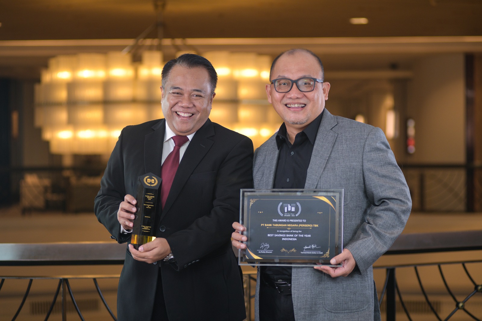 Konsisten Mainkan Peran, BTN Gondol Best Savings Bank Award 2024